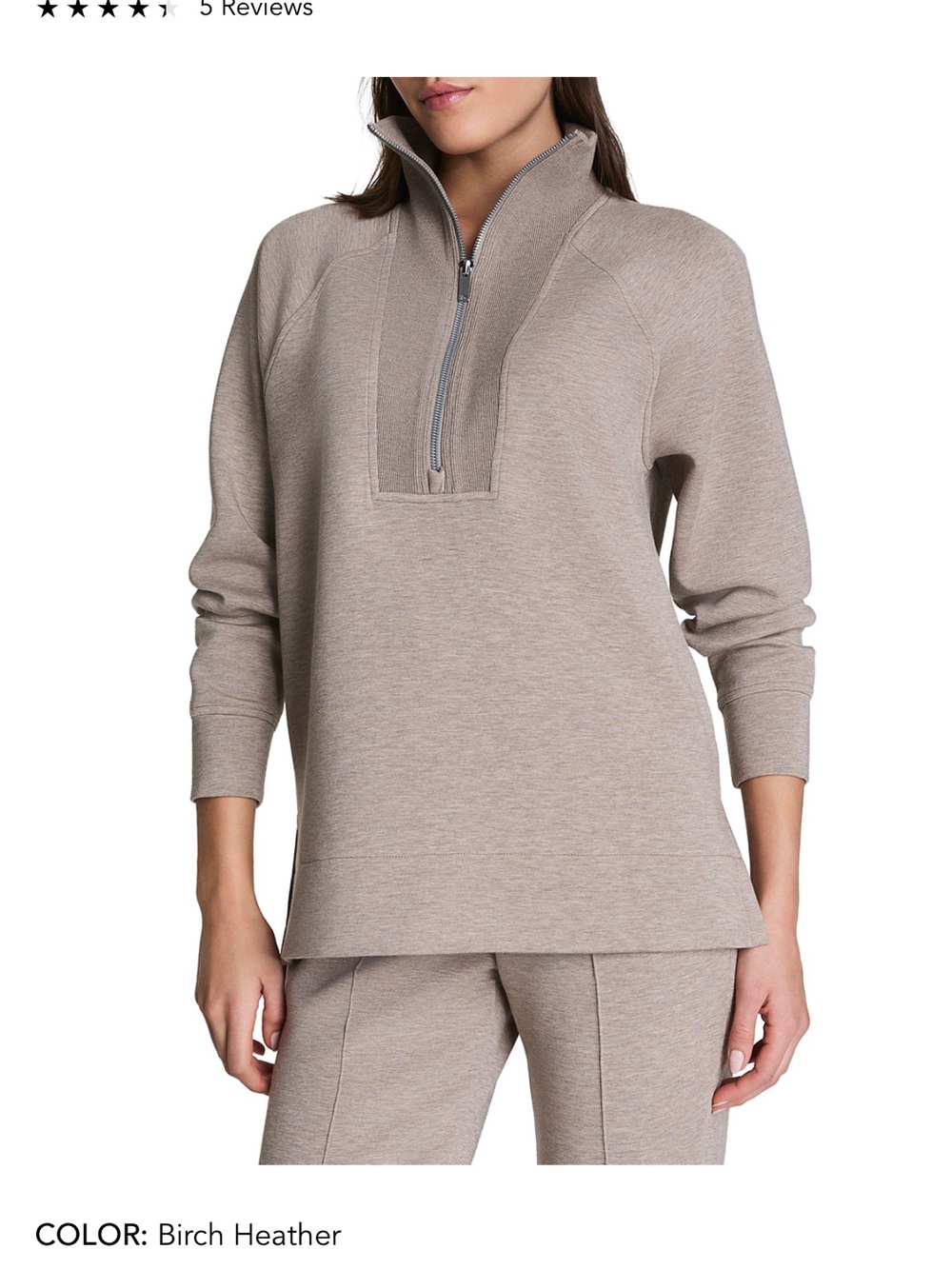 SPANX AirEssentials Half Zip Sweatshirt